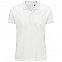 Рубашка поло мужская Planet Men, белая с логотипом в Белгороде заказать по выгодной цене в кибермаркете AvroraStore