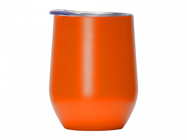 Вакуумная термокружка Sense, оранжевый с логотипом в Белгороде заказать по выгодной цене в кибермаркете AvroraStore