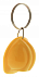 Брелок каска, желтый с логотипом в Белгороде заказать по выгодной цене в кибермаркете AvroraStore