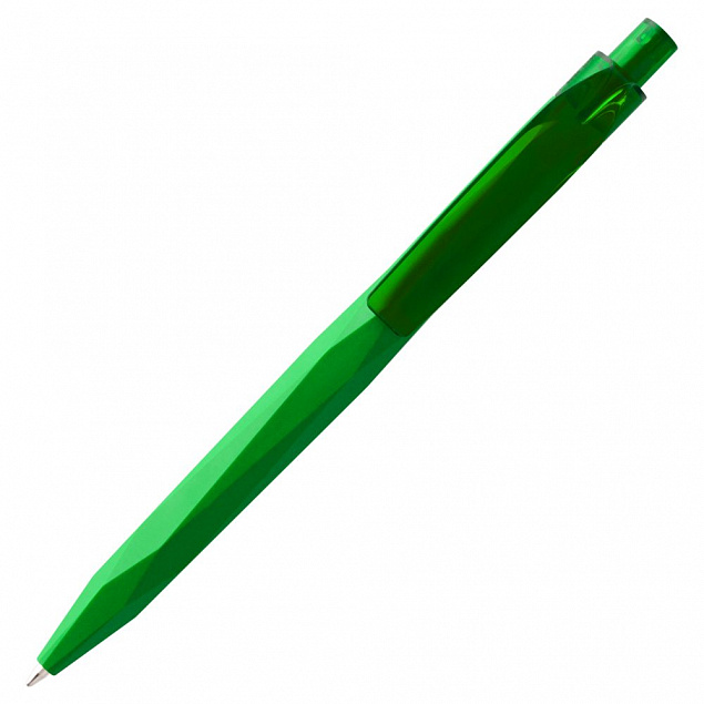 Ручка шариковая Prodir QS20 PMT-T, зеленая с логотипом в Белгороде заказать по выгодной цене в кибермаркете AvroraStore