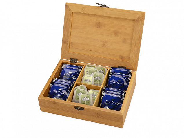 Коробка для чая Чайная церемония с логотипом в Белгороде заказать по выгодной цене в кибермаркете AvroraStore