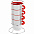 Набор кружек Inset с подставкой, красный с логотипом в Белгороде заказать по выгодной цене в кибермаркете AvroraStore