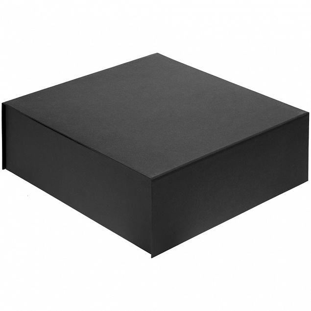 Коробка Quadra, черная с логотипом в Белгороде заказать по выгодной цене в кибермаркете AvroraStore