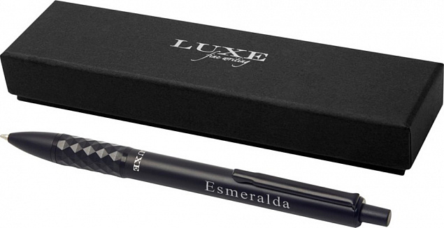 Tactical Dark шариковая ручка с нажимным механизмом , черный с логотипом в Белгороде заказать по выгодной цене в кибермаркете AvroraStore