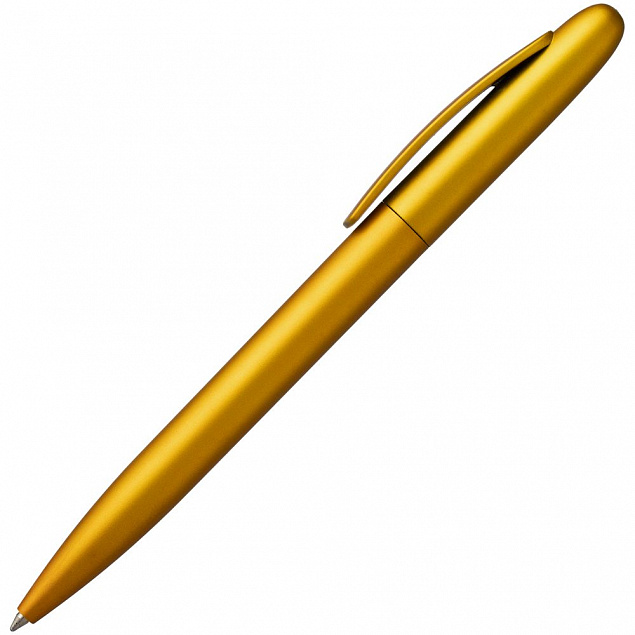 Ручка шариковая Moor Silver, желтая с логотипом в Белгороде заказать по выгодной цене в кибермаркете AvroraStore
