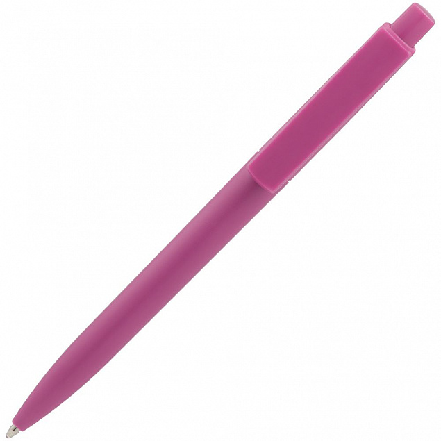 Ручка шариковая Crest, фиолетовая с логотипом в Белгороде заказать по выгодной цене в кибермаркете AvroraStore