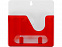 Подставка под ручки  Навесная, красный с логотипом в Белгороде заказать по выгодной цене в кибермаркете AvroraStore