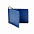Держатель банковских карт Drogo с металлическим прижимом для купюр, синий с логотипом в Белгороде заказать по выгодной цене в кибермаркете AvroraStore