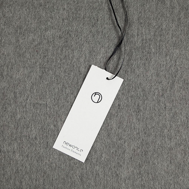 Шарф Noble, серый с логотипом в Белгороде заказать по выгодной цене в кибермаркете AvroraStore