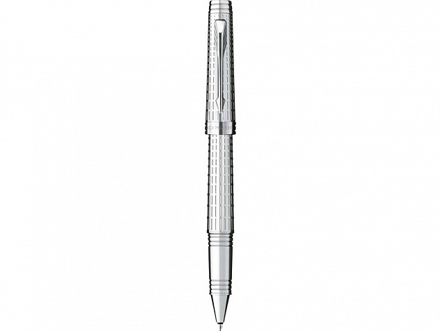 Ручка Паркер роллер Premier "Deluxe ST Graduated Chiselling" с логотипом в Белгороде заказать по выгодной цене в кибермаркете AvroraStore