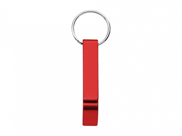 Брелок-открывалка Tao, красный с логотипом в Белгороде заказать по выгодной цене в кибермаркете AvroraStore