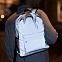 Светоотражающий рюкзак для ноутбука Antar, серебряный с логотипом в Белгороде заказать по выгодной цене в кибермаркете AvroraStore