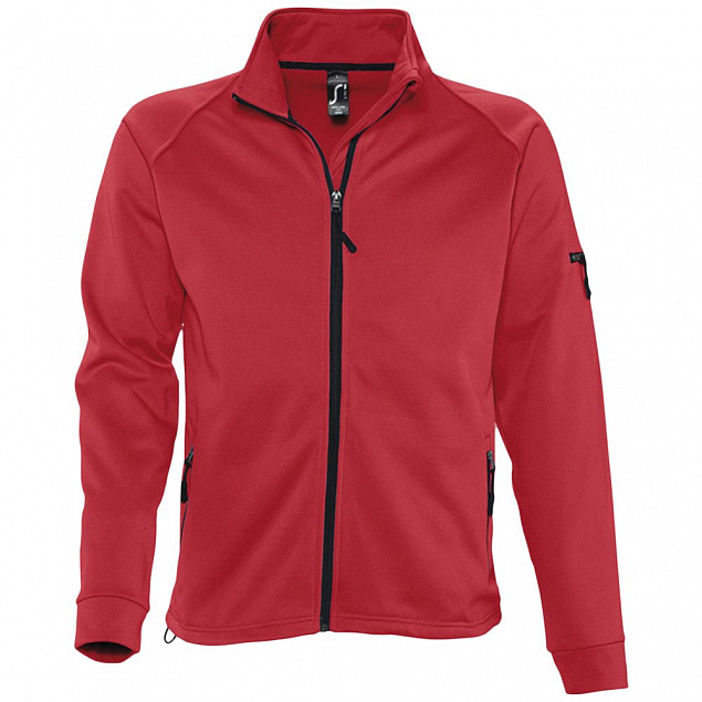 Куртка флисовая мужская New look men 250, красная с логотипом в Белгороде заказать по выгодной цене в кибермаркете AvroraStore