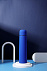 Термос софт-тач Yanemal 1 л. (синий) с логотипом в Белгороде заказать по выгодной цене в кибермаркете AvroraStore