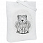 Холщовая сумка Bear, молочно-белая с логотипом в Белгороде заказать по выгодной цене в кибермаркете AvroraStore