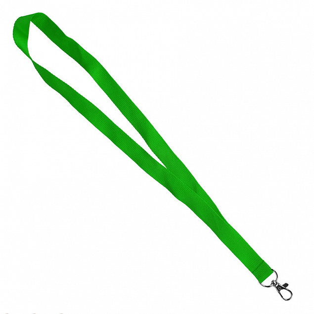 Ланъярд NECK, зеленый, полиэстер, 2х50 см с логотипом в Белгороде заказать по выгодной цене в кибермаркете AvroraStore