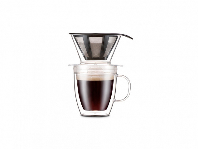 Набор для заваривания кофе «Pour over» с логотипом в Белгороде заказать по выгодной цене в кибермаркете AvroraStore