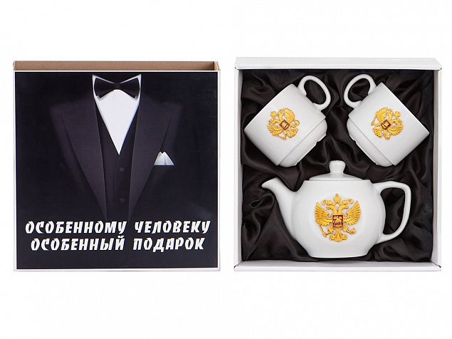 Чайный набор Россия с логотипом в Белгороде заказать по выгодной цене в кибермаркете AvroraStore