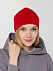 Шапка HeadOn ver.2, красная с логотипом в Белгороде заказать по выгодной цене в кибермаркете AvroraStore