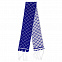 Вязаный шарфик Dress Cup, синий с логотипом в Белгороде заказать по выгодной цене в кибермаркете AvroraStore