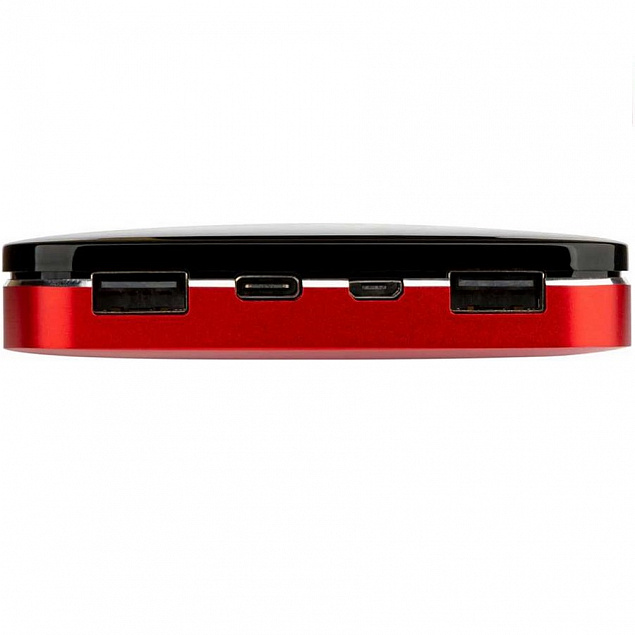 Внешний аккумулятор Accesstyle Carmine 8MP 8000 мАч, черный/красный с логотипом в Белгороде заказать по выгодной цене в кибермаркете AvroraStore