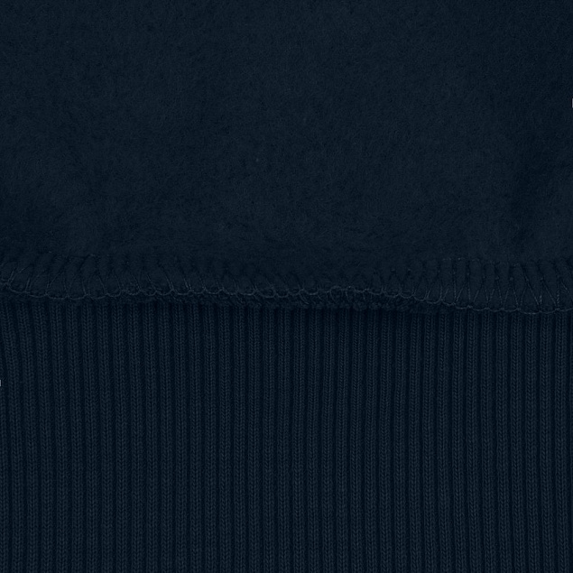 Толстовка на молнии с капюшоном Unit Siverga Heavy, темно-синяя с логотипом в Белгороде заказать по выгодной цене в кибермаркете AvroraStore