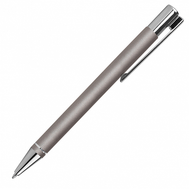 Шариковая ручка Velutto pen, серая с логотипом в Белгороде заказать по выгодной цене в кибермаркете AvroraStore