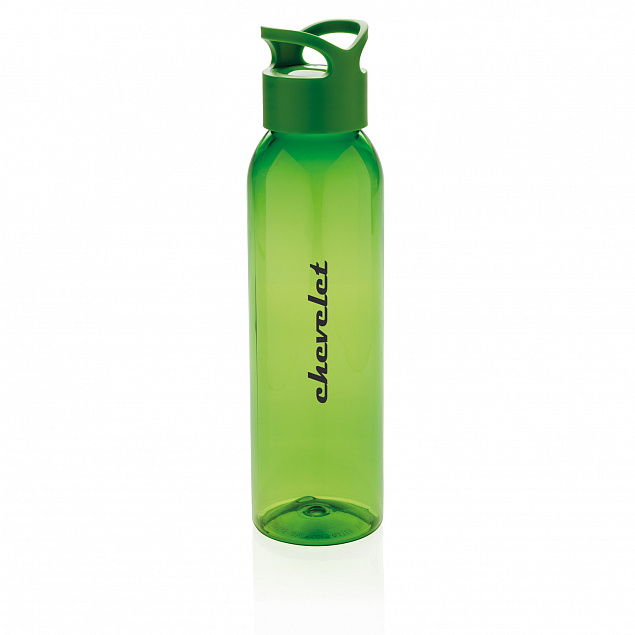 Герметичная бутылка для воды из AS-пластика, зеленая с логотипом в Белгороде заказать по выгодной цене в кибермаркете AvroraStore