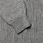 Джемпер Stitch с контрастной отделкой, серый с бордовым с логотипом в Белгороде заказать по выгодной цене в кибермаркете AvroraStore