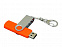 USB 2.0- флешка на 32 Гб с поворотным механизмом и дополнительным разъемом Micro USB с логотипом в Белгороде заказать по выгодной цене в кибермаркете AvroraStore