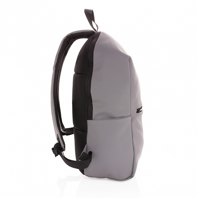 Рюкзак для ноутбука из гладкого полиуретана, 15.6" с логотипом в Белгороде заказать по выгодной цене в кибермаркете AvroraStore