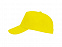 Бейсболка Uranus унисекс, желтый с логотипом в Белгороде заказать по выгодной цене в кибермаркете AvroraStore