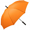 Зонт-трость Lanzer, оранжевый с логотипом в Белгороде заказать по выгодной цене в кибермаркете AvroraStore