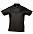 Рубашка поло мужская Prescott Men 170, черная с логотипом в Белгороде заказать по выгодной цене в кибермаркете AvroraStore