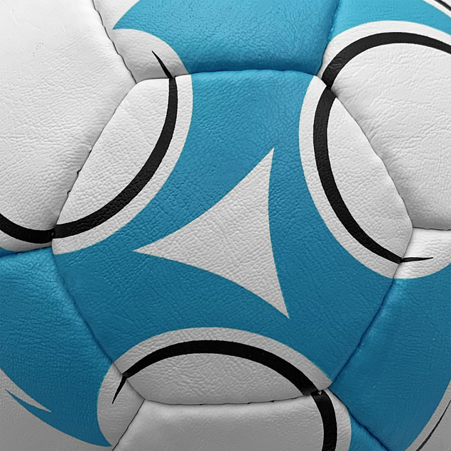 Футбольный мяч Arrow, голубой с логотипом в Белгороде заказать по выгодной цене в кибермаркете AvroraStore