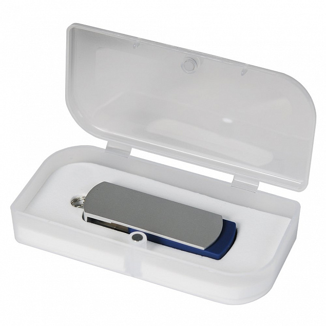 USB Флешка, Elegante, 16 Gb, синий, в подарочной упаковке с логотипом в Белгороде заказать по выгодной цене в кибермаркете AvroraStore