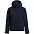 Куртка женская Hooded Softshell темно-синяя с логотипом в Белгороде заказать по выгодной цене в кибермаркете AvroraStore