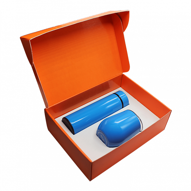 Набор Hot Box C W, голубой с логотипом в Белгороде заказать по выгодной цене в кибермаркете AvroraStore