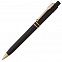 Ручка шариковая Raja Gold, черная с логотипом в Белгороде заказать по выгодной цене в кибермаркете AvroraStore