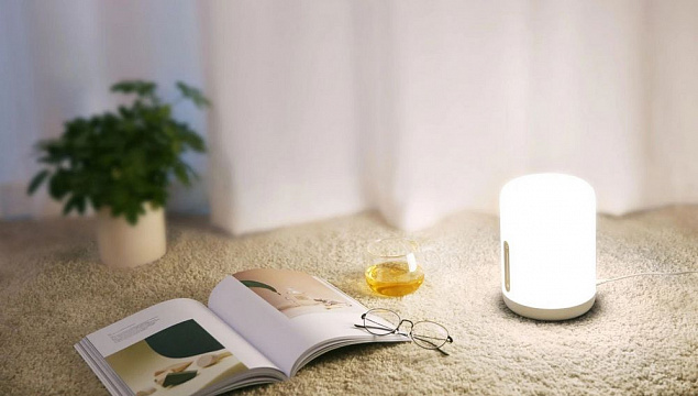 Лампа Mi Bedside Lamp 2, белая с логотипом в Белгороде заказать по выгодной цене в кибермаркете AvroraStore