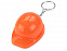 Брелок-открывалка Каска, оранжевый с логотипом в Белгороде заказать по выгодной цене в кибермаркете AvroraStore