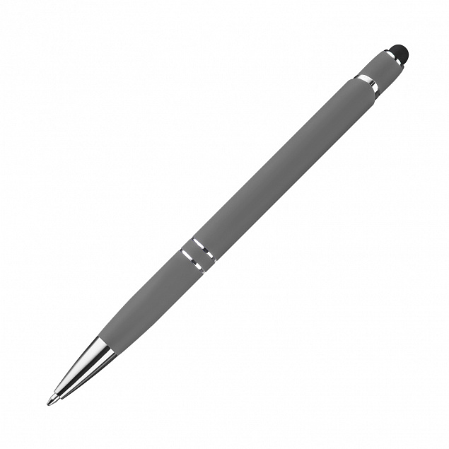 Шариковая ручка Comet NEO, серая с логотипом в Белгороде заказать по выгодной цене в кибермаркете AvroraStore