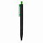 Черная ручка X3 Smooth Touch, зеленый с логотипом в Белгороде заказать по выгодной цене в кибермаркете AvroraStore
