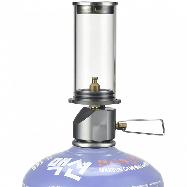 Туристическая газовая лампа BRS-55 с логотипом в Белгороде заказать по выгодной цене в кибермаркете AvroraStore