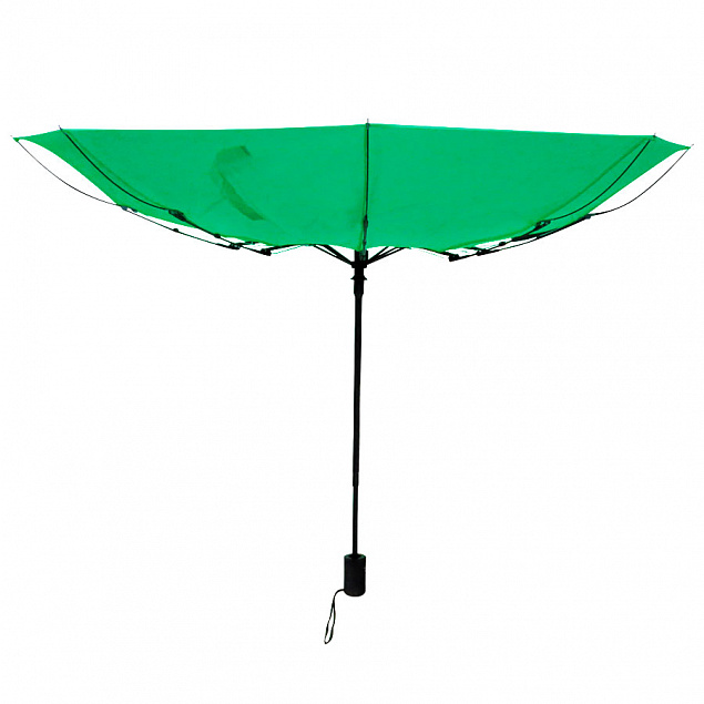 Автоматический противоштормовой зонт Vortex - Зеленый FF с логотипом в Белгороде заказать по выгодной цене в кибермаркете AvroraStore