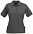 Рубашка поло женская SEMORA, черная с логотипом в Белгороде заказать по выгодной цене в кибермаркете AvroraStore