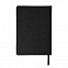 Ежедневник недатированный Anderson, А5,  черный, белый блок с логотипом в Белгороде заказать по выгодной цене в кибермаркете AvroraStore