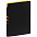 Ежедневник Flexpen Black, недатированный, черный с бирюзовым с логотипом в Белгороде заказать по выгодной цене в кибермаркете AvroraStore