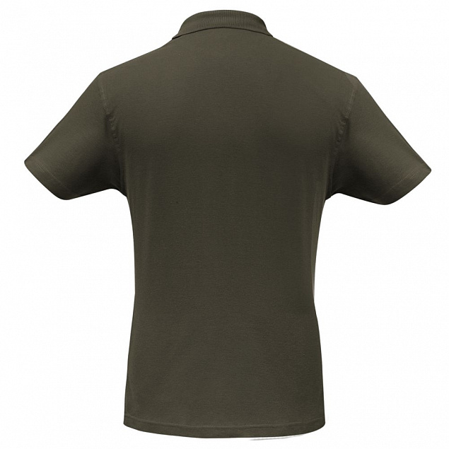 Рубашка поло ID.001 коричневая с логотипом в Белгороде заказать по выгодной цене в кибермаркете AvroraStore
