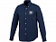 Рубашка с длинными рукавами Vaillant, темно-синий с логотипом в Белгороде заказать по выгодной цене в кибермаркете AvroraStore